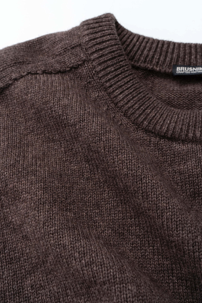 Джемпер из шерсти яка