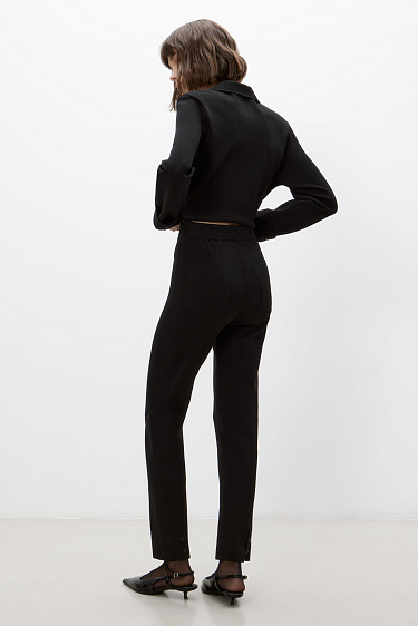 Трикотажные брюки из вискозы