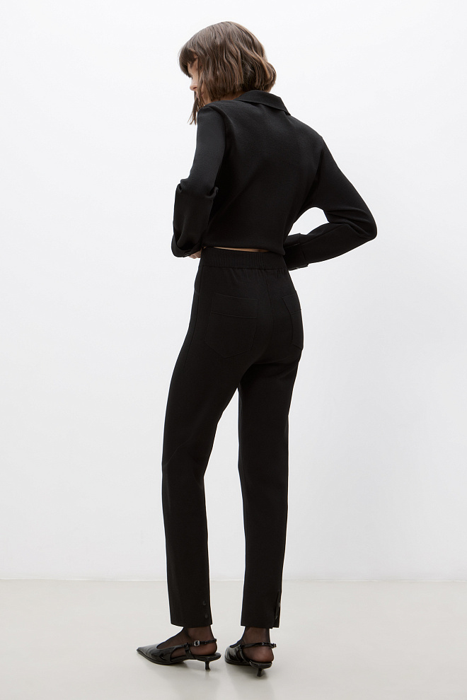 Трикотажные брюки из вискозы