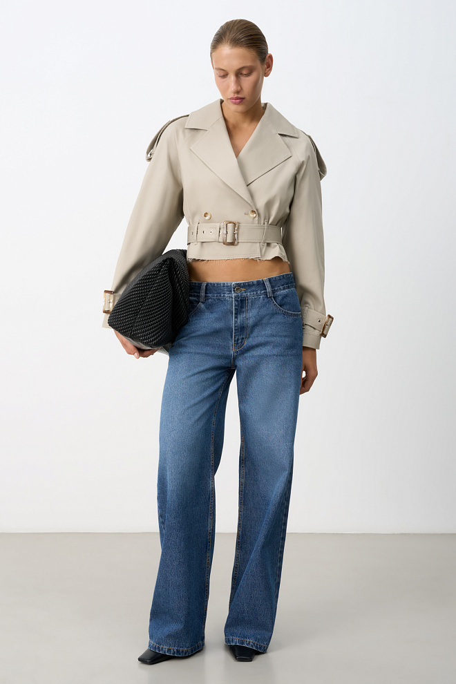 Жакет-косуха с поясом 