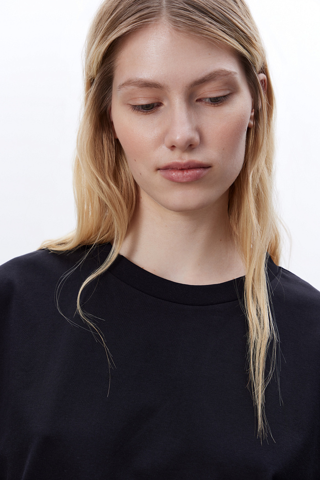 Oversize футболка из хлопка