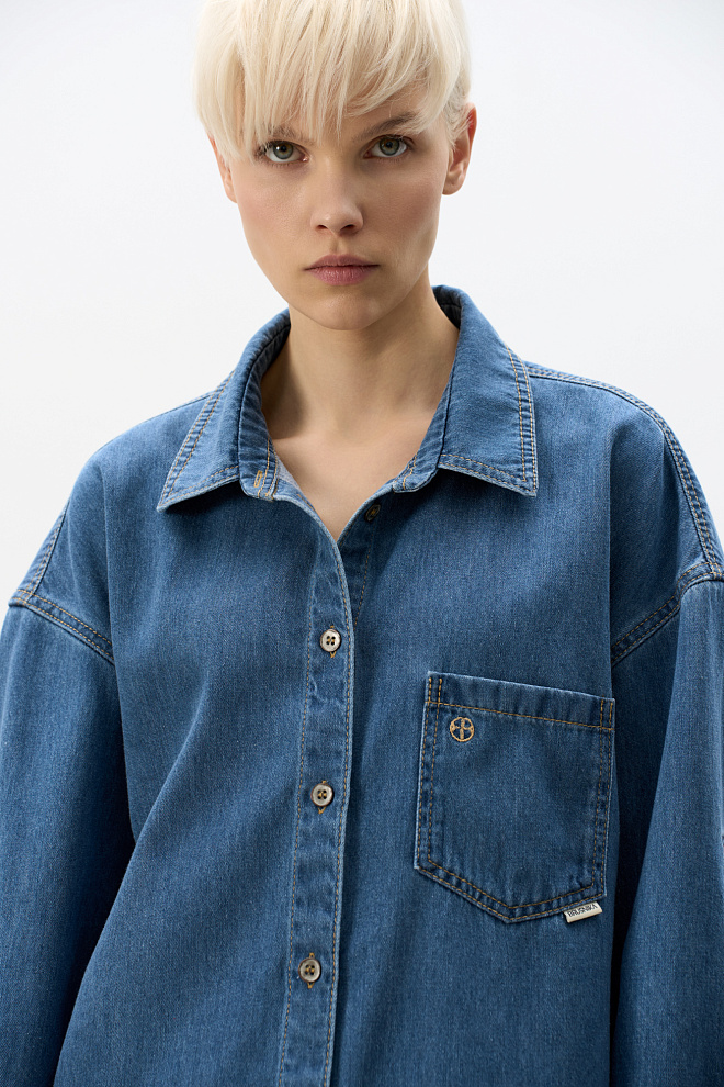 Рубашка из 100% хлопка