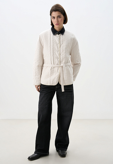 Стеганая куртка из нейлона