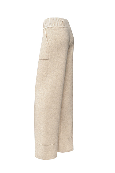 Трикотажные брюки из кашемира и шерсти