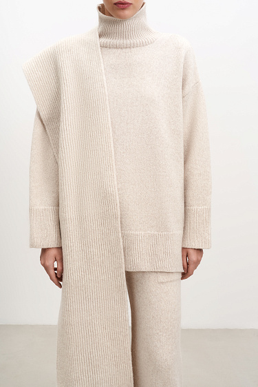 Шарф из ангоры