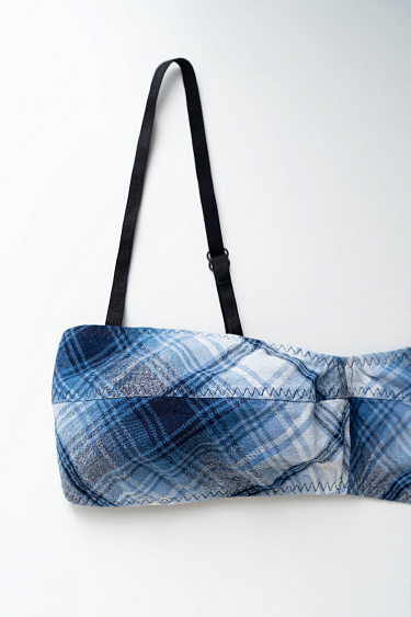 Кроп-топ из 100% хлопка