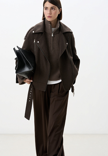 Жакет-косуха из шерсти