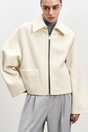 Куртка-жакет из шерсти