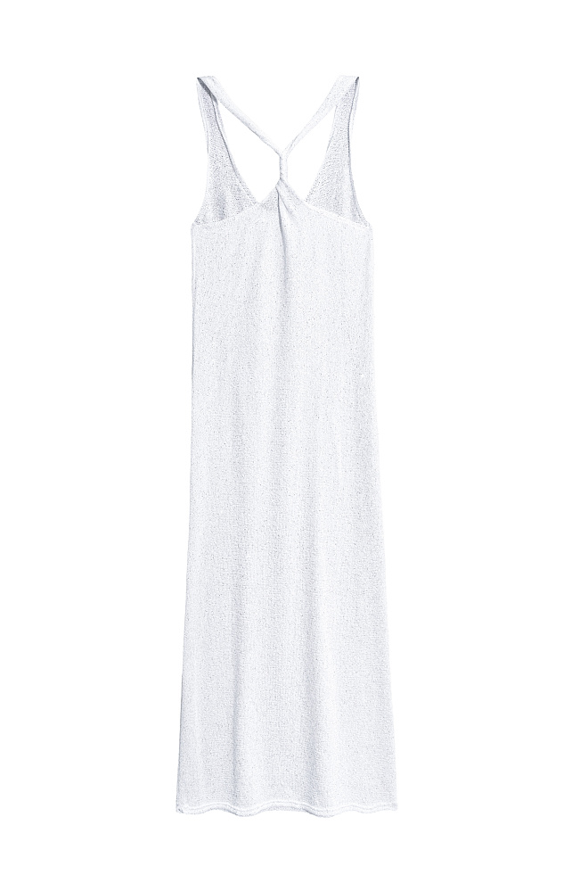 Сарафан из хлопка с пайетками