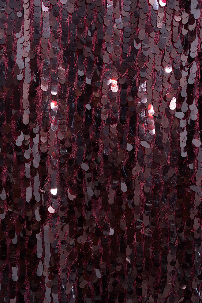 Юбка мини с пайетками