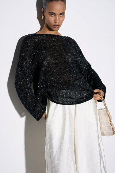 Широкие брюки-джоггеры