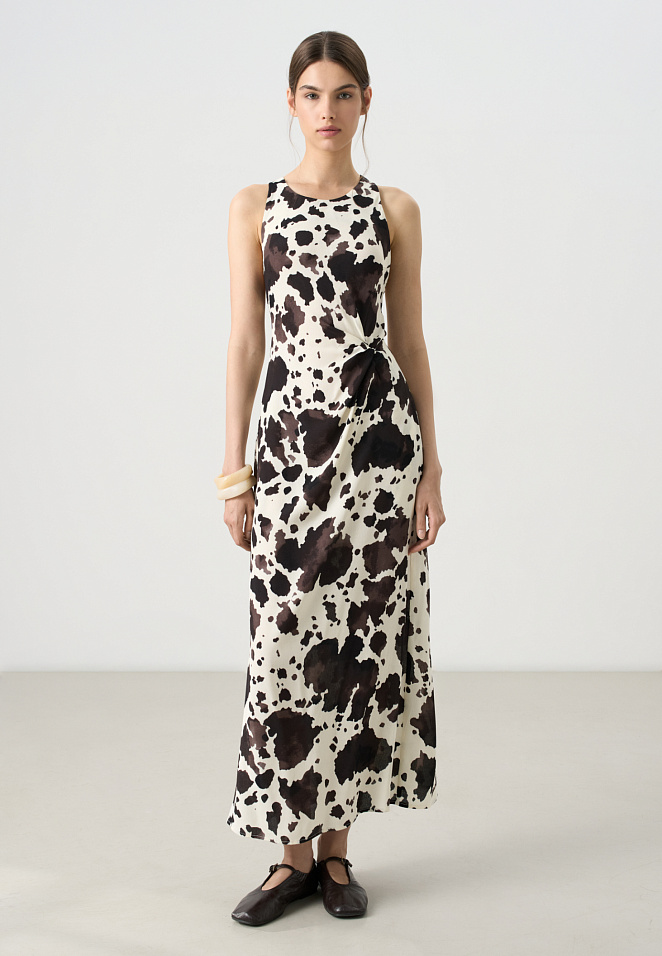 Принтованный сарафан из 100% вискозы