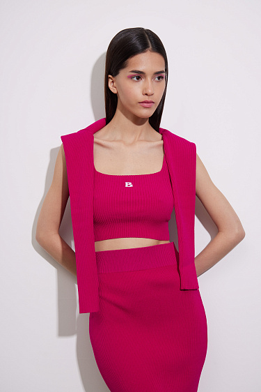 Спортивный топ из вискозы