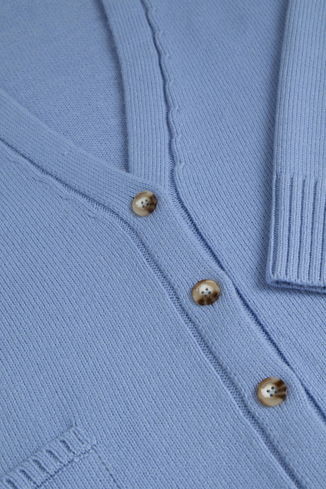 Удлиненный кардиган из шерсти