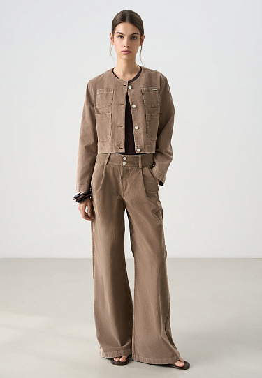 Вельветовый жакет