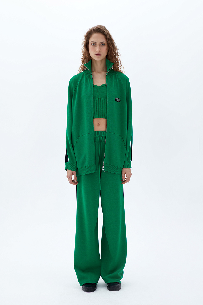 Бомбер с лампасами