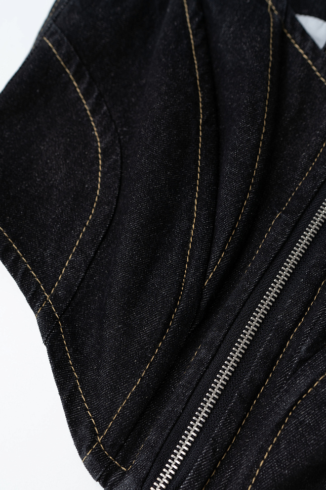 Джинсовый корсет