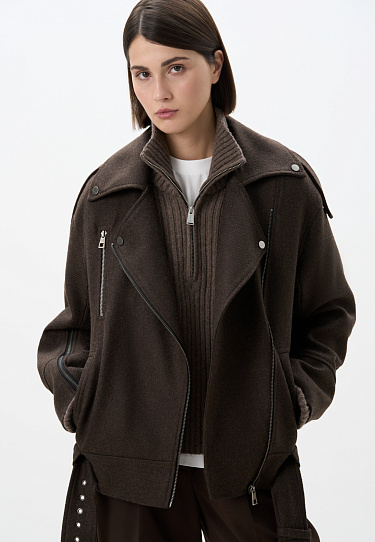 Жакет-косуха из шерсти