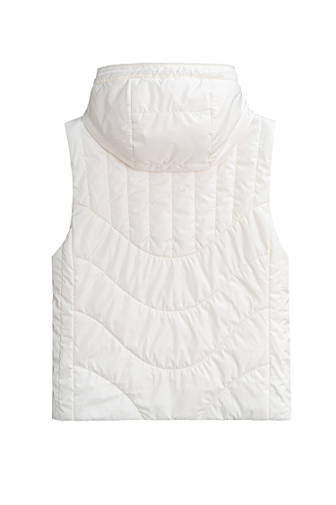 Жилет с капюшоном на синтепоне