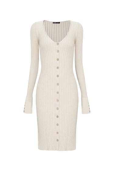 Платье из кашемира и шерсти