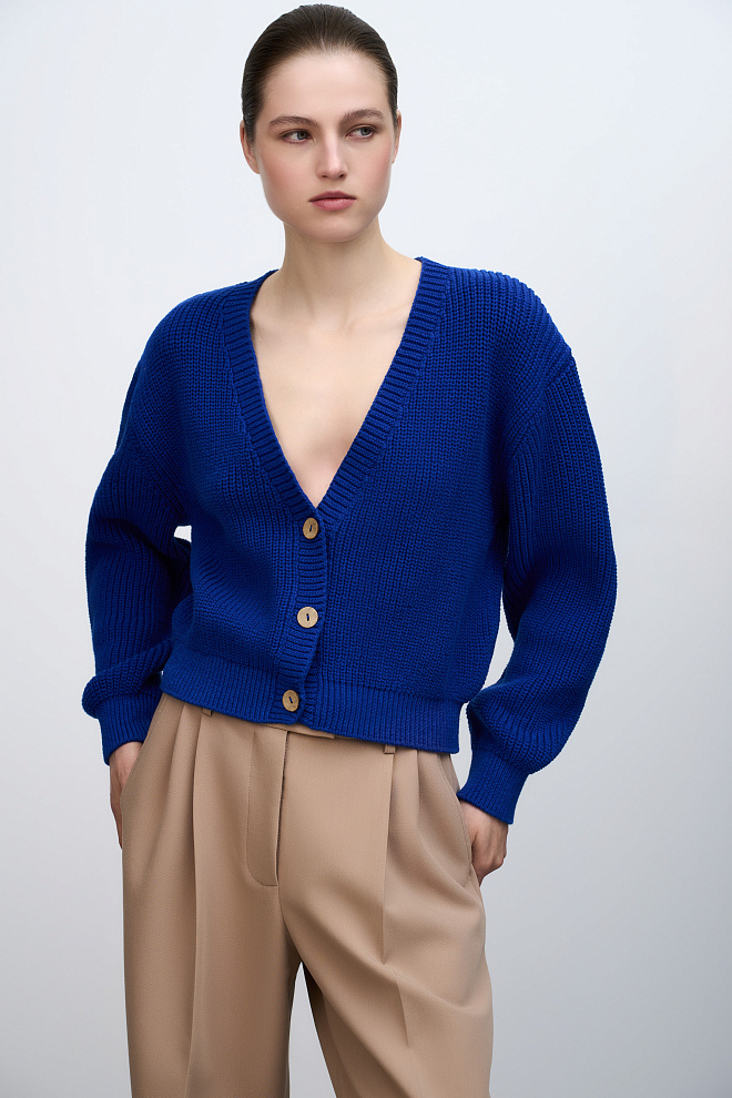 Кардиган из 100% хлопка