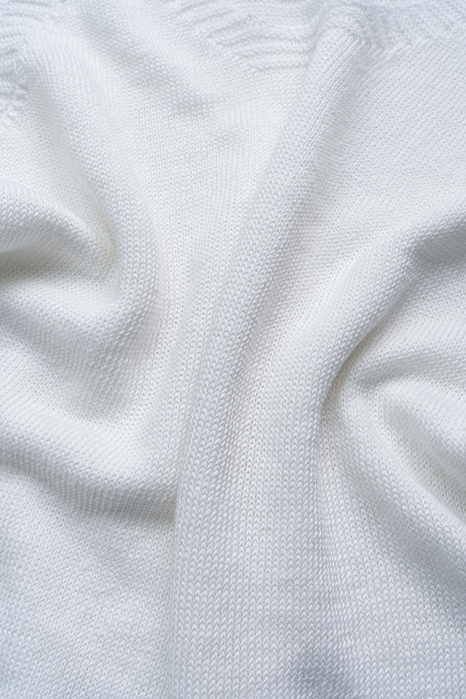 Трикотажный топ из 100% льна