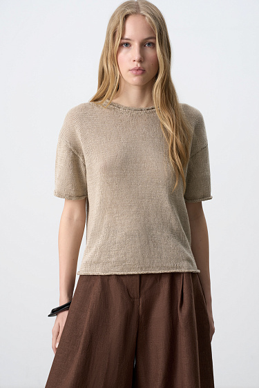 Футболка из 100% льна