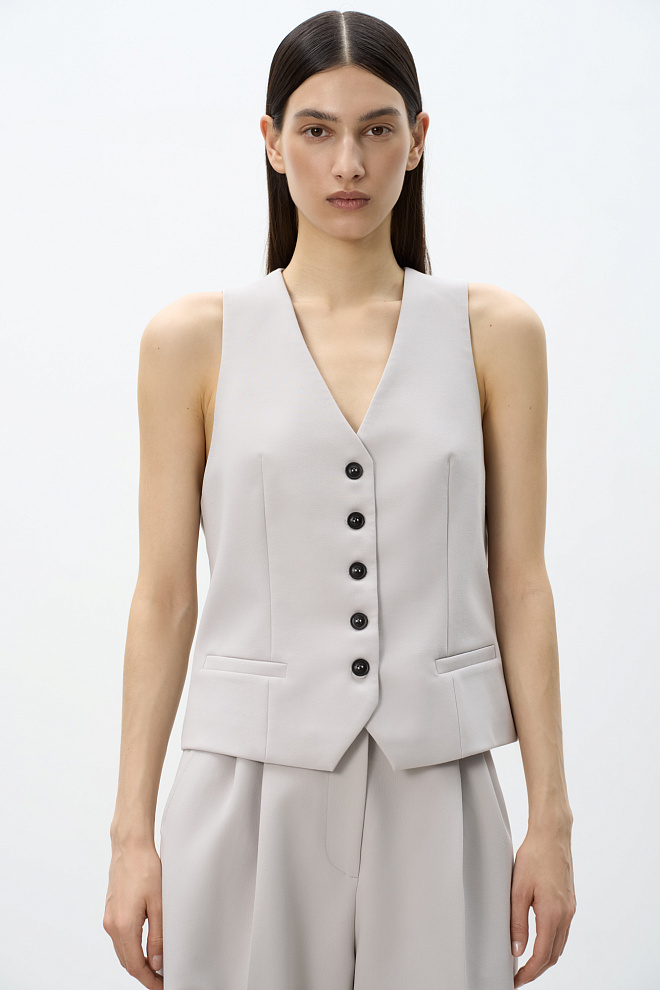 Жилет из поливискозы